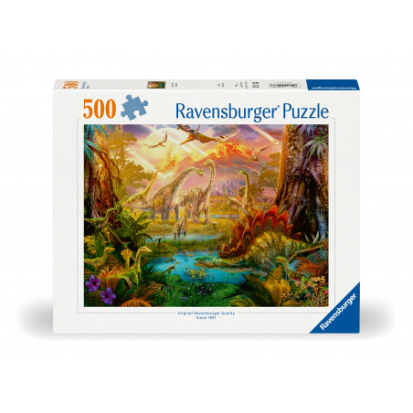 Puzzle Im Dinoland 500 Teile