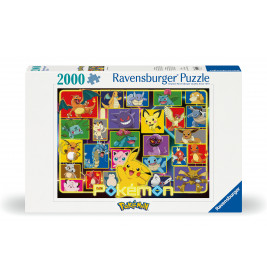 Puzzle Leuchtende Pokémon 2000 Teile