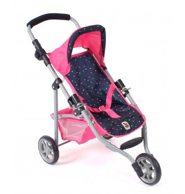 Jogging-Buggy LOLA Konfetti, pink