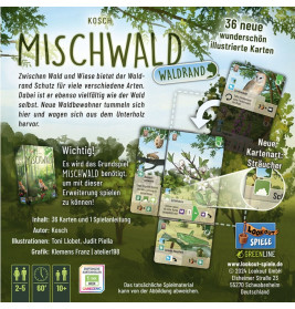 Mischwald-Waldrand