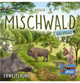 Mischwald-Waldrand