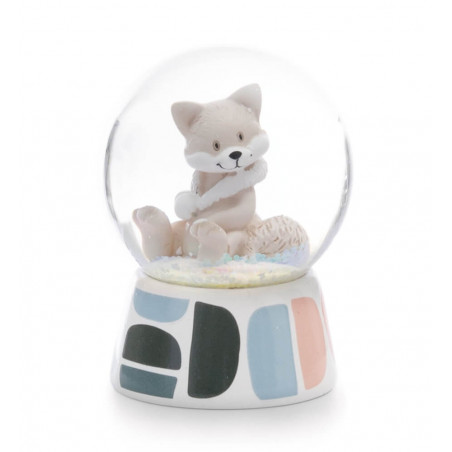 Schüttelkugel Polarfuchs Vanja 6,5cm