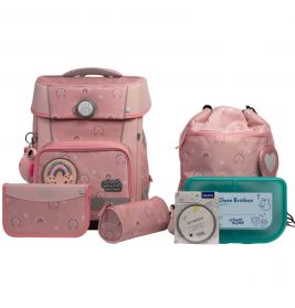 Champion Pro Rainbow 7-tlg. Schulranzenset