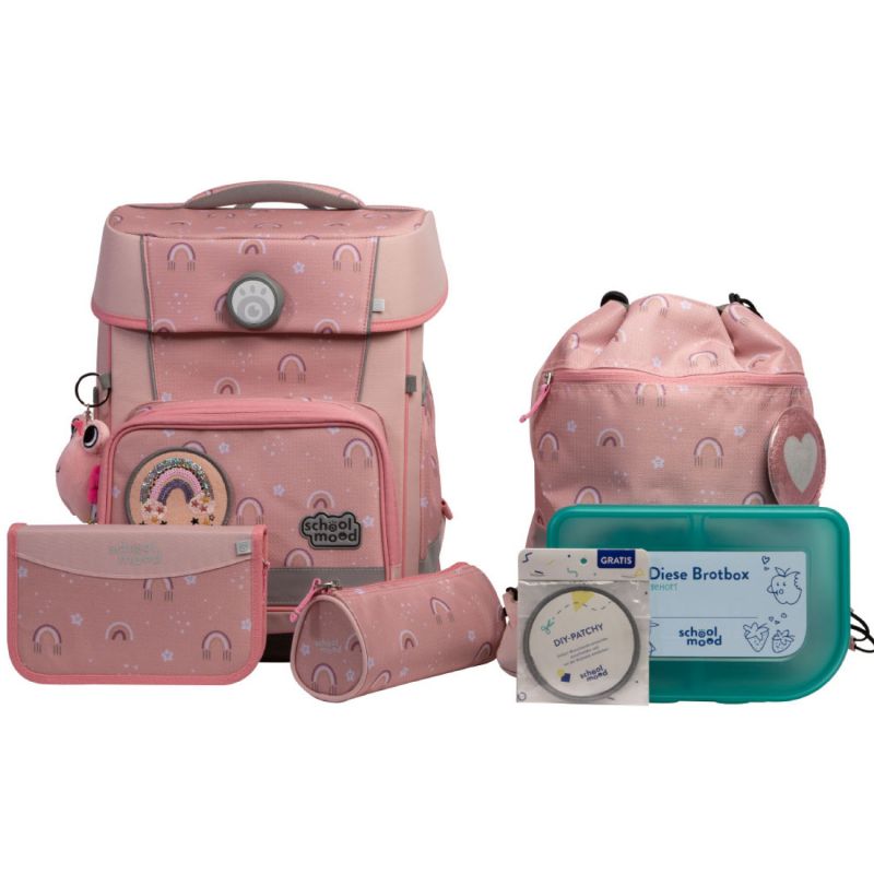 Champion Pro Rainbow 7-tlg. Schulranzenset