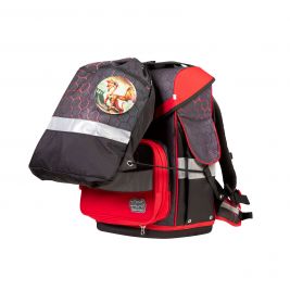 Timeless Pro Milka (Drache) 7-tlg. Schulranzenset