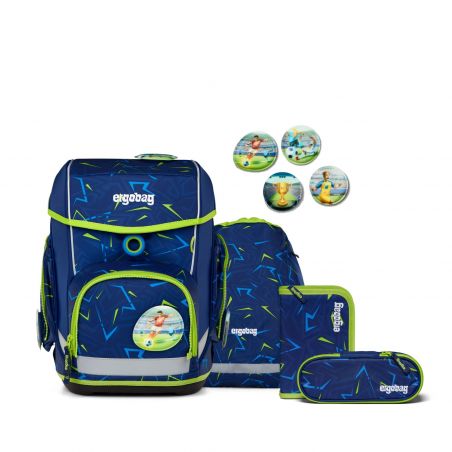 ergobag Cubo Schulranzen-Set SpitzenreitBär