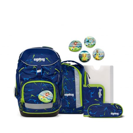 ergobag Pack Schulrucksack-Set SpitzenreitBär