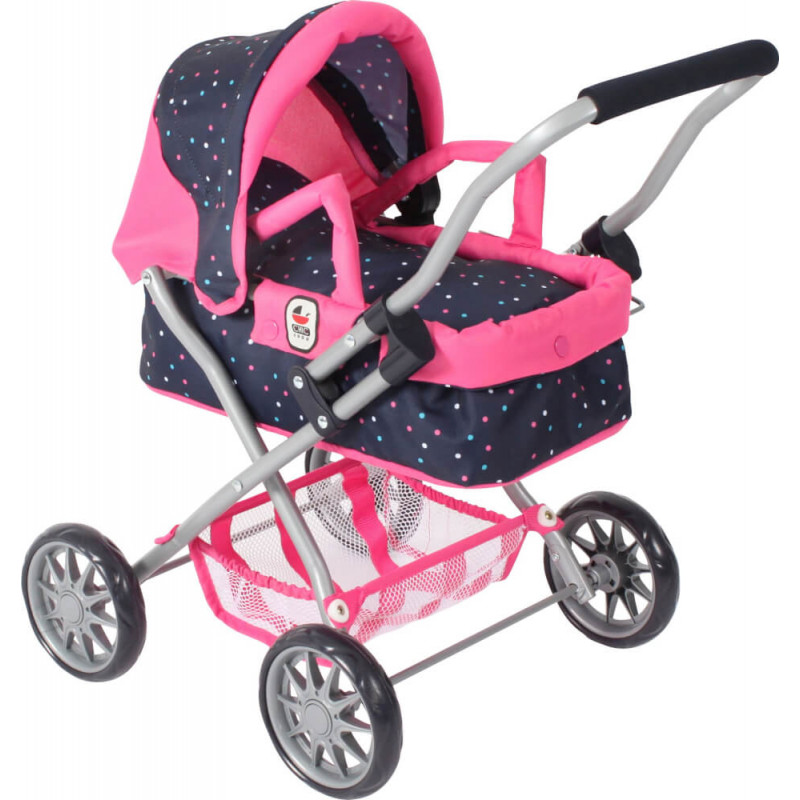 Mini-Kuschelwagen SMARTY Konfe tti pink