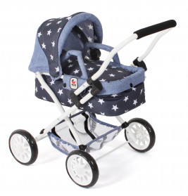 Mini-Kuschelwagen SMARTY Sternchen navy