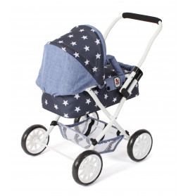 Mini-Kuschelwagen SMARTY Sternchen navy