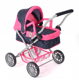 Mini-Kuschelwagen SMARTY Konfe tti pink