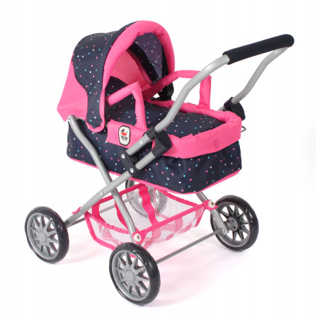 Mini-Kuschelwagen SMARTY Konfe tti pink