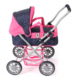 Mini-Kuschelwagen SMARTY Konfe tti pink