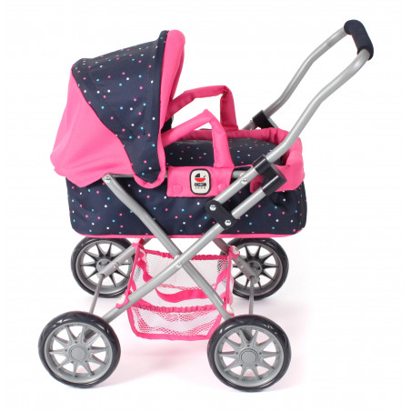 Mini-Kuschelwagen SMARTY Konfe tti pink