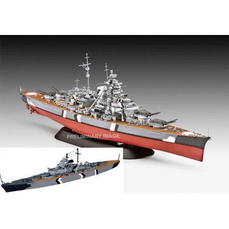 Gesch.-Set The Legendary Bismarck (1:700