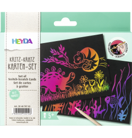 KritzKratzKarten Set B6