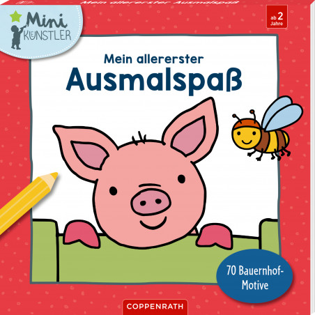Mein allererster Ausmalspaß: Bauernhof-Motive