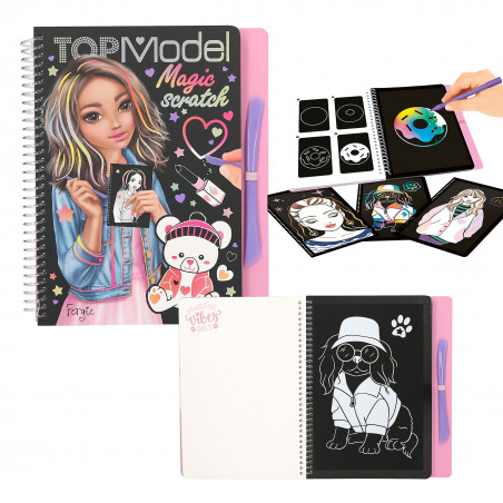 TOPModel Magic Scratch Book