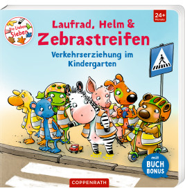 Laufrad, Helm & Zebrastreifen - D. Liebe