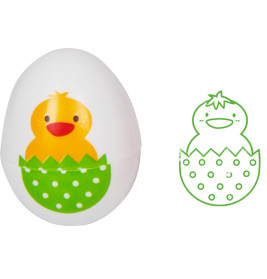 Ei-Stempel - Fröhliche Ostern, sortiert