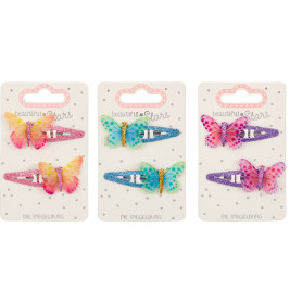 Haarclips Schmetterling no.2 - beautiful Stars sosrtiert