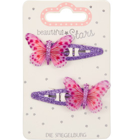 Haarclips Schmetterling no.2 - beautiful Stars sosrtiert