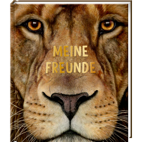 Freundebuch: Lebensgr.-Wilde Tiere Afrikas