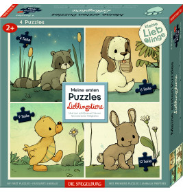 Meine ersten Puzzles - Lieblingstiere (J. Tourlonias)