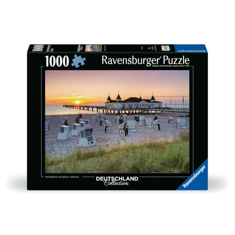 Puzzle Ostseebad Ahlbeck, Usedom 1000 Teile