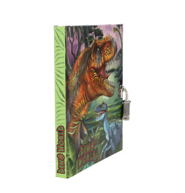 Dino World Tagebuch mit Schloss