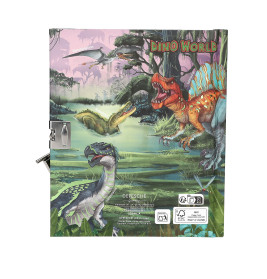 Dino World Tagebuch mit Schloss