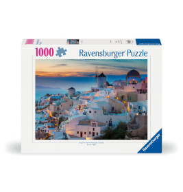 Puzzle - Abend über Santorini 100 Teile