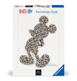 Puzzle Shaped Mickey 945 Teile