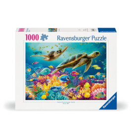 Puzzle - Blaue Unterwasserwelt 1000 Teile