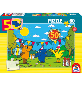 Puzzle - Die Maus, Alles Liebe zum Geburtstag, 50