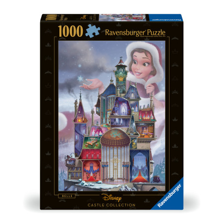 Puzzle Disney Castles: Belle 1000 Teile