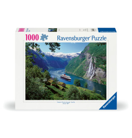 Puzzle - Norwegischer Fjord 1000 Teile