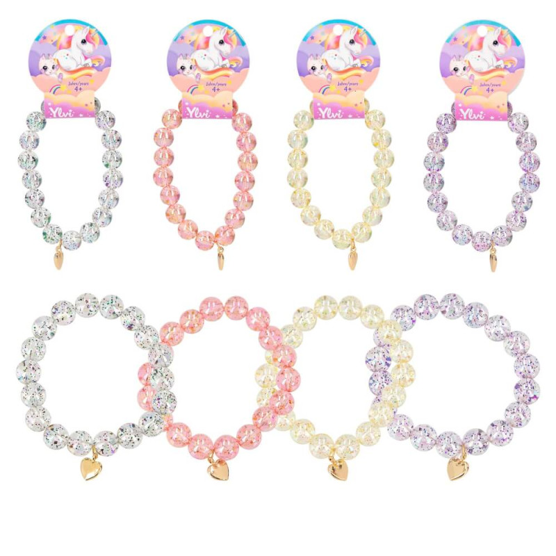 Ylvi Armband Glitzerkugeln