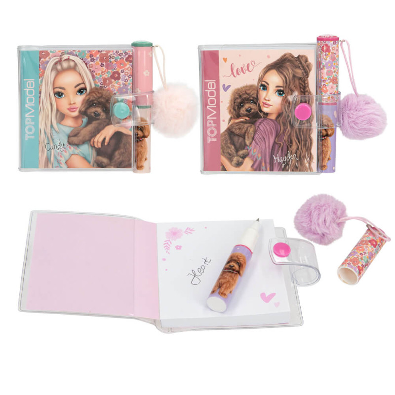 TOPModel Mini Notizbuch mit Kugelschreiber