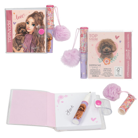 TOPModel Mini Notizbuch mit Kugelschreiber