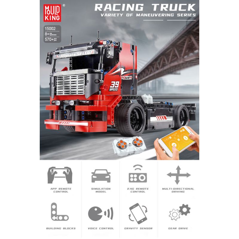 Mould King 15002 Racing Truck