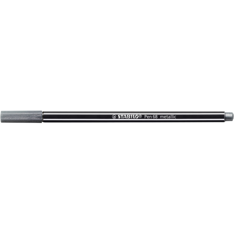 Filzstift Pen 68 metallic silber