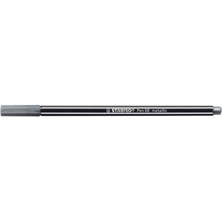 Filzstift Pen 68 metallic silber