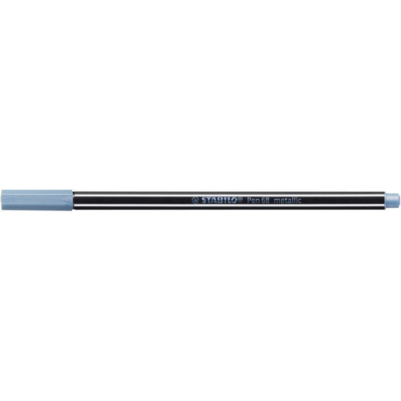 Filzstift Pen 68 metallic blau