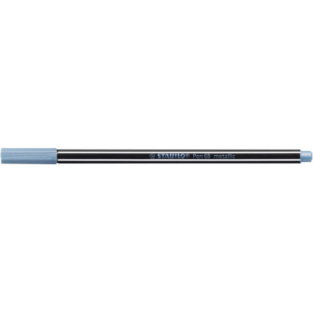 Filzstift Pen 68 metallic blau