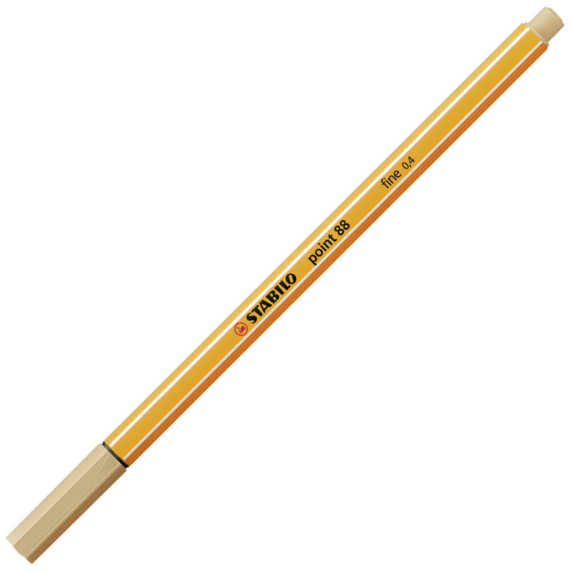 Fineliner point 88 ocker hell