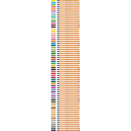 Fineliner point 88 mittelgrau