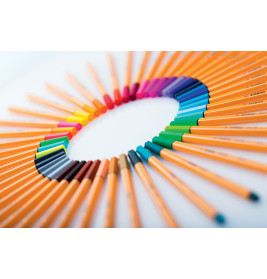 Fineliner point 88 mittelgrau