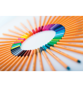 Fineliner point 88 mittelgrau