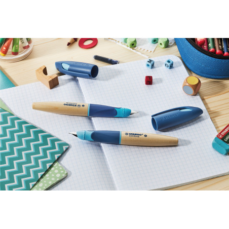 Füller EASYbirdy Timber, A rechts blau